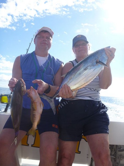 Well done - Marco Kaupilla & Laiho Nervi from Finland Cavalier & Blue Marlin Sport Fishing Gran Canaria