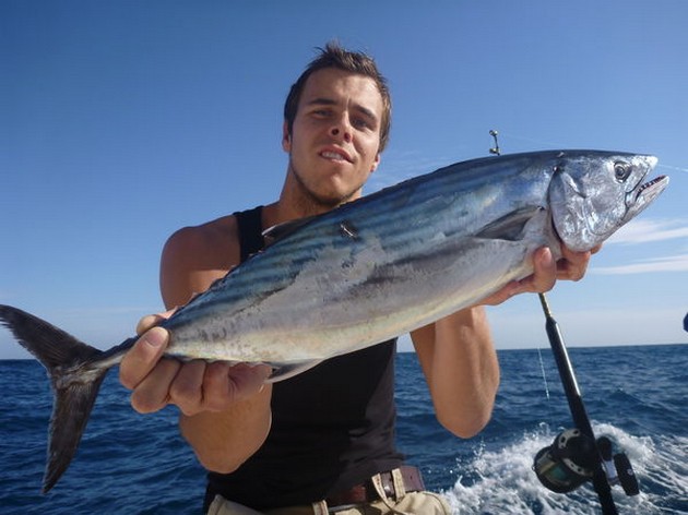 Skipjack Tuna - Martijn Meijs from Holland on the boat Cavalier Cavalier & Blue Marlin Sport Fishing Gran Canaria