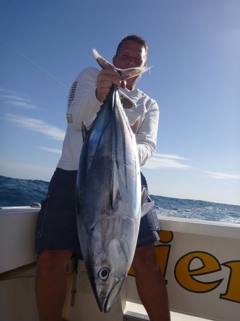 New Boat Record - New Record Skipjack Tuna caught by Mika Ruotsalainen from Finland Cavalier & Blue Marlin Sport Fishing Gran Canaria
