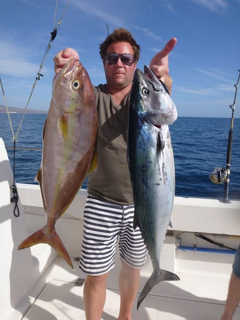 Lichtackle fiske på Amberjacks och Atlantic Tuna Cavalier & Blue Marlin Sport Fishing Gran Canaria