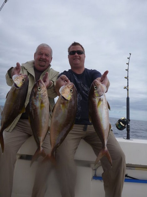 Well done - Rinus & Maarten Dulmus from Holland on the Cavalier Cavalier & Blue Marlin Sport Fishing Gran Canaria