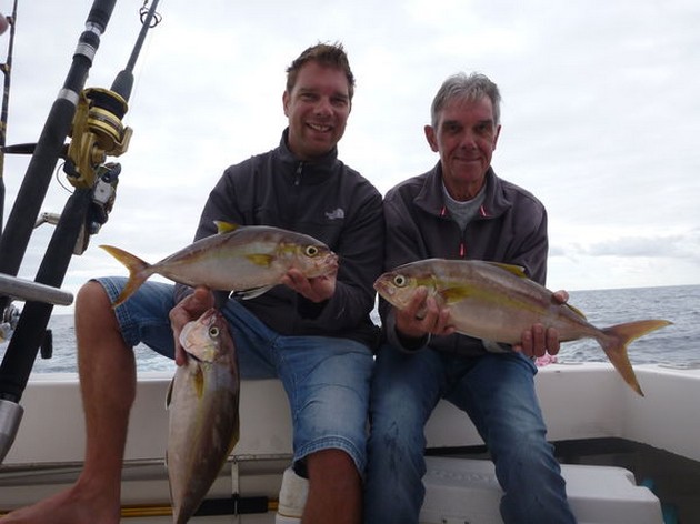 Father and son - Father & son Gründmann on the boat Cavalier Cavalier & Blue Marlin Sport Fishing Gran Canaria