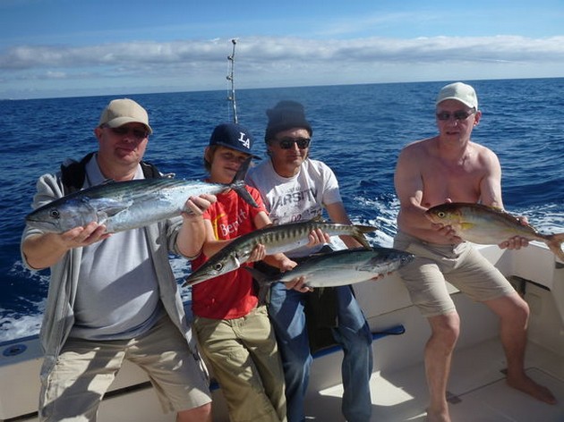 Vandaag hadden weer een leuke visserij Cavalier & Blue Marlin Sport Fishing Gran Canaria
