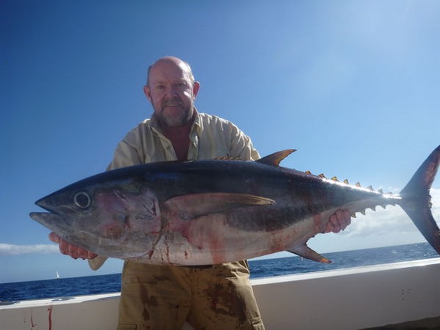 Bigeye Tuna - Well done Bob Nicholls from England Cavalier & Blue Marlin Sport Fishing Gran Canaria