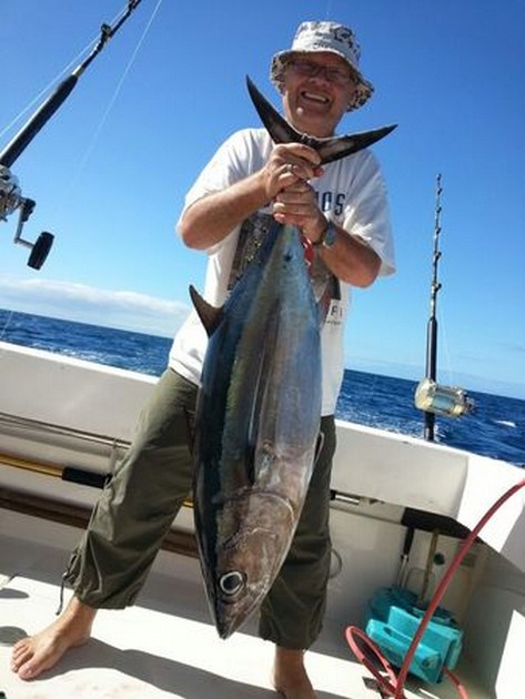 Esa Hyvönen uit Finland succesvol ! Cavalier & Blue Marlin Sport Fishing Gran Canaria