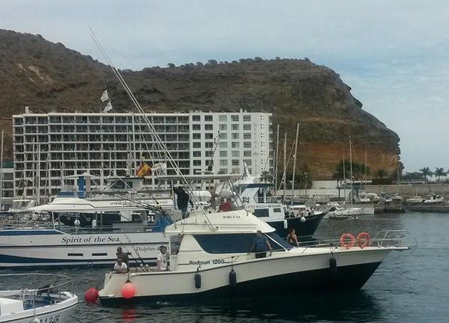 270 kg Bluefin voor de Blue Marlin 3 Cavalier & Blue Marlin Sport Fishing Gran Canaria