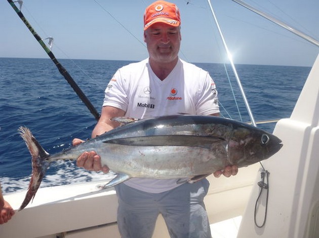 Albacore Tuna caught by Marc Adams from England Cavalier & Blue Marlin Sport Fishing Gran Canaria