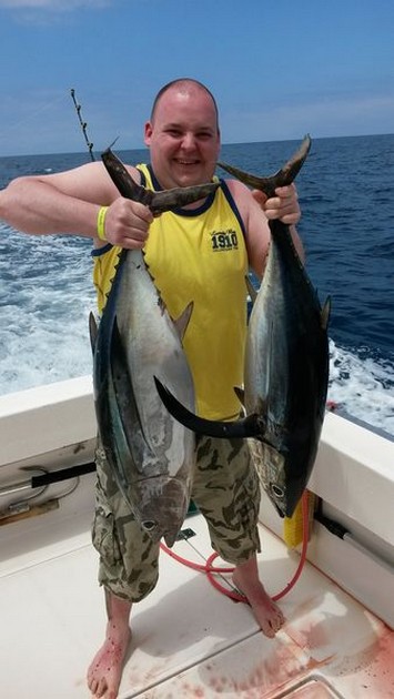 Albacore Explosie! Cavalier & Blue Marlin Sport Fishing Gran Canaria