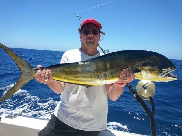 Dorado - Bob Lynn from England on the Cavalier Cavalier & Blue Marlin Sport Fishing Gran Canaria