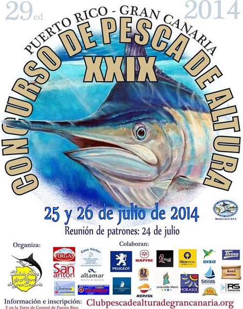 Big Game Tournament 2014 Cavalier & Blue Marlin Sport Fishing Gran Canaria