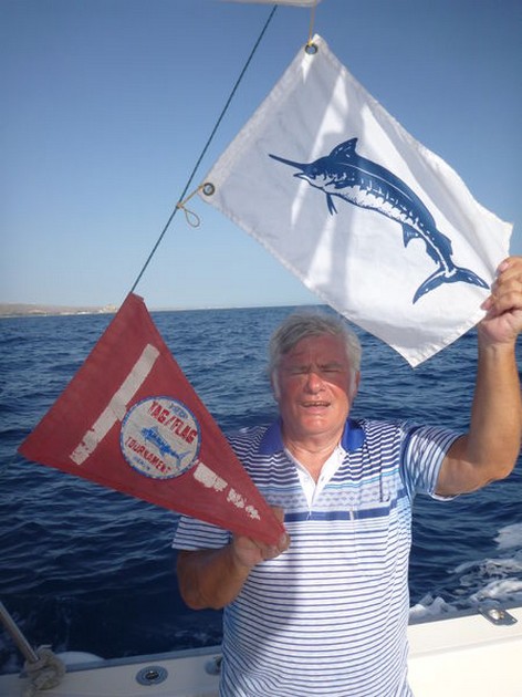 Congratulations - John Ferry from England caught a 900 lbs Blue Marlin on the boat Cavalier Cavalier & Blue Marlin Sport Fishing Gran Canaria
