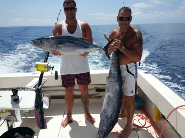 Wahoo & Albacore tonijn Cavalier & Blue Marlin Sport Fishing Gran Canaria