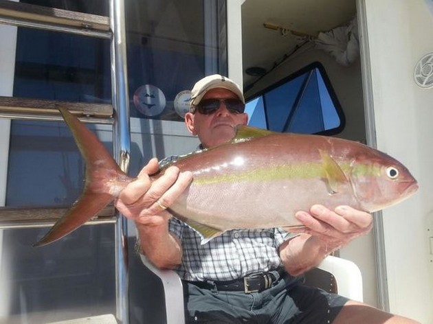 Amberjack voor Koos Groen uit Holland Cavalier & Blue Marlin Sport Fishing Gran Canaria