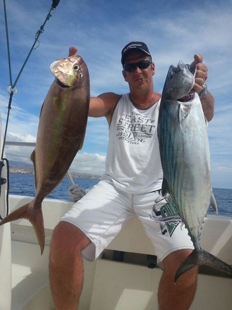 Well done - Danny Geys from Flushing / Holland Cavalier & Blue Marlin Sport Fishing Gran Canaria