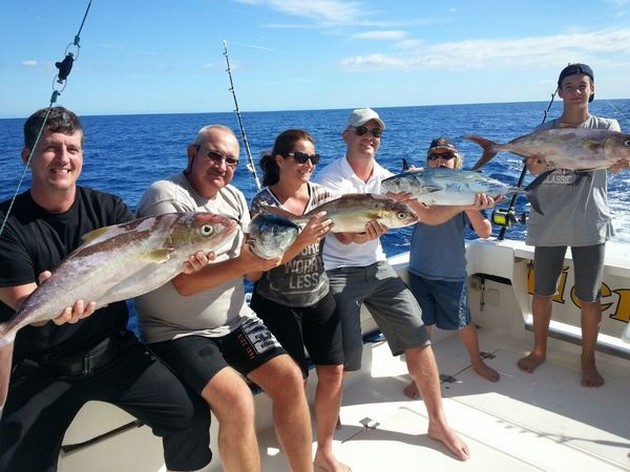 Good catches on the Cavalier Cavalier & Blue Marlin Sport Fishing Gran Canaria