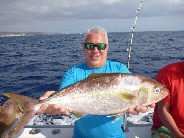 Amberjack caught by Peter from England Cavalier & Blue Marlin Sport Fishing Gran Canaria
