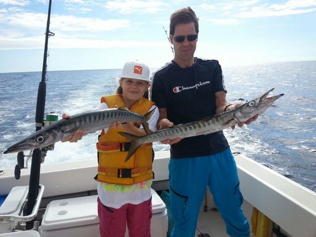 Baracuda's - Krister  &  Linnea Nyman from Sweden Cavalier & Blue Marlin Sport Fishing Gran Canaria
