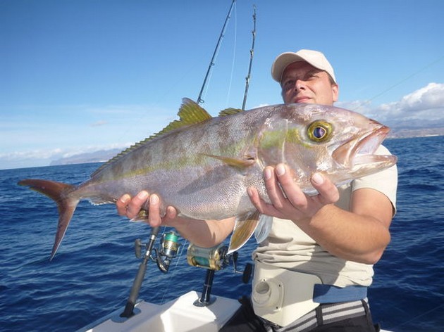 Great fishing day ended quiet windy Cavalier & Blue Marlin Sport Fishing Gran Canaria