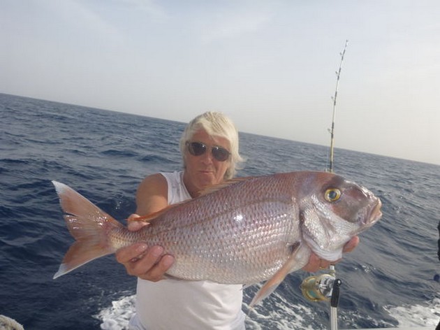 Red Snapper caught on the boat Cavalier Cavalier & Blue Marlin Sport Fishing Gran Canaria