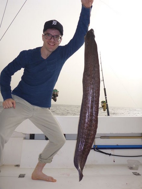 Brown Moray Cavalier & Blue Marlin Sport Fishing Gran Canaria