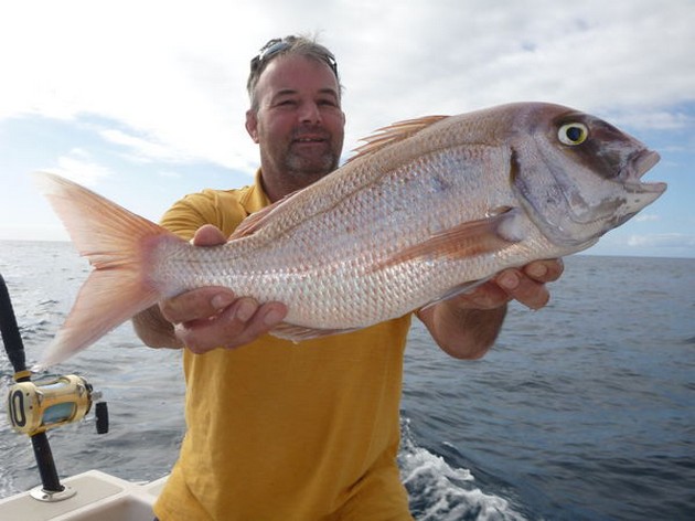 Red Snapper caught by Allan Clfton from England Cavalier & Blue Marlin Sport Fishing Gran Canaria