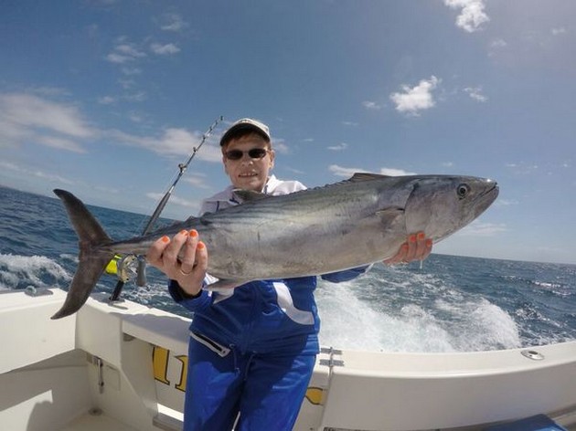 North Atlantic Bonito caught by Michael Wasiak from Poland Cavalier & Blue Marlin Sport Fishing Gran Canaria