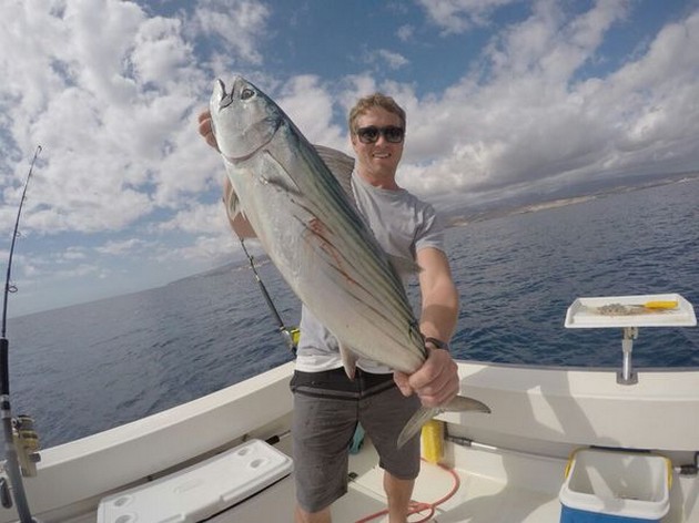 North Atlantic Bonito caught by Ryan Himmelman Cavalier & Blue Marlin Sport Fishing Gran Canaria