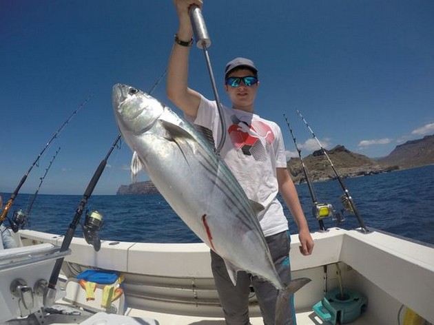 North Atlantic Bonito - Eli Frith from the United Kingdom Cavalier & Blue Marlin Sport Fishing Gran Canaria