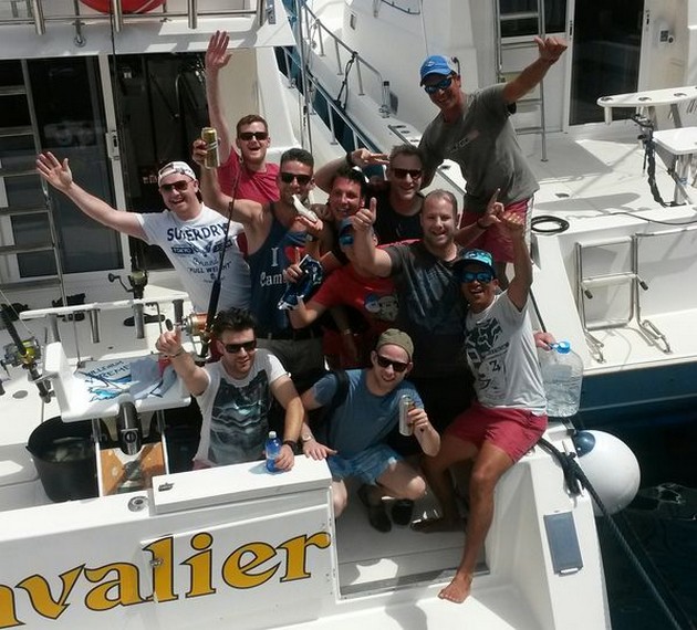 Great Party - Great party after a successful day of fishing Cavalier & Blue Marlin Sport Fishing Gran Canaria