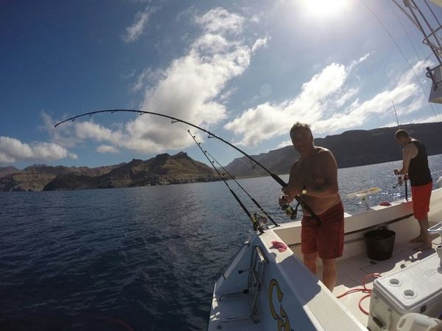 First marlin ? Cavalier & Blue Marlin Sport Fishing Gran Canaria
