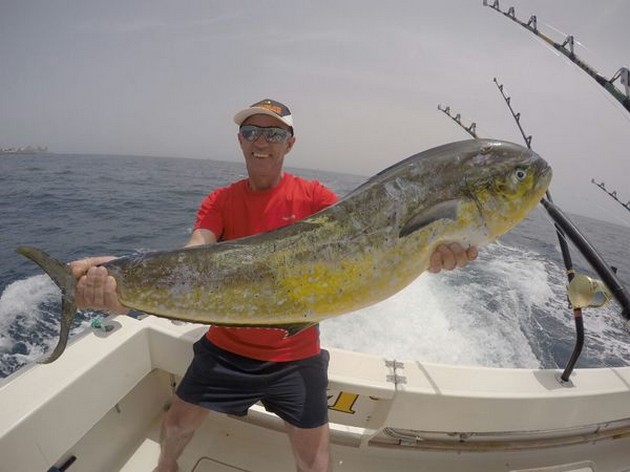 Dorado - Viarlheinz Heckert from Germany Cavalier & Blue Marlin Sport Fishing Gran Canaria