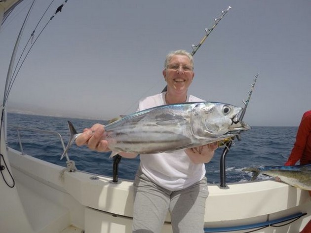 Skipjack Tuna - Petra van Ieperen from Holland Cavalier & Blue Marlin Sport Fishing Gran Canaria