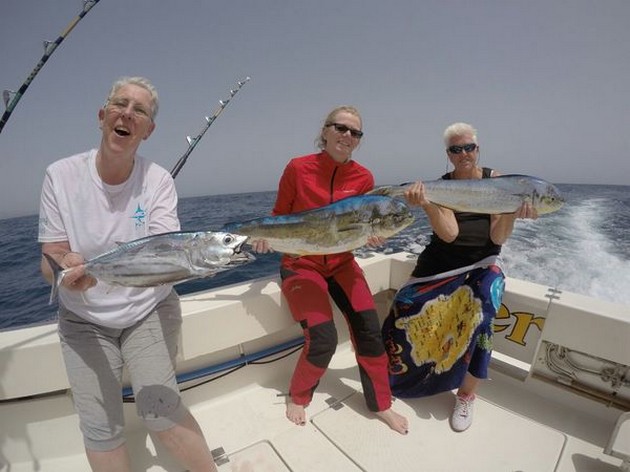 Satisfied fishermen Cavalier & Blue Marlin Sport Fishing Gran Canaria