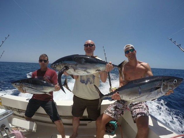Satisfied Anglers - Happy anglers on the boat Cavalier Cavalier & Blue Marlin Sport Fishing Gran Canaria