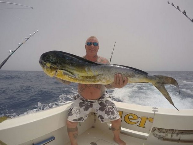 Dorado - Well done John Erlandsen Cavalier & Blue Marlin Sport Fishing Gran Canaria