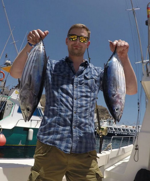 Skipjack Tuna - Andreas Petermichl from Germany Cavalier & Blue Marlin Sport Fishing Gran Canaria