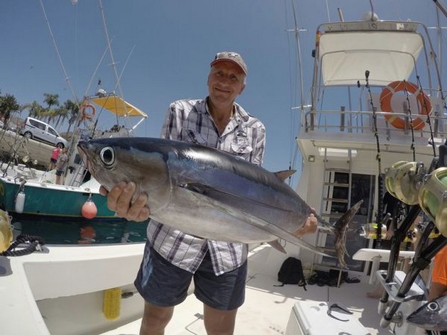 Albacore Tuna - Well done Frank Tollnick from Germany Cavalier & Blue Marlin Sport Fishing Gran Canaria