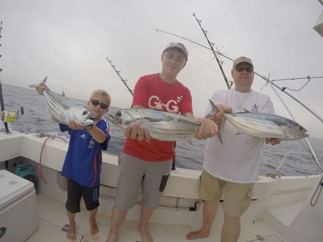 Well done - Skipjacks caught on the boat Cavalier Cavalier & Blue Marlin Sport Fishing Gran Canaria