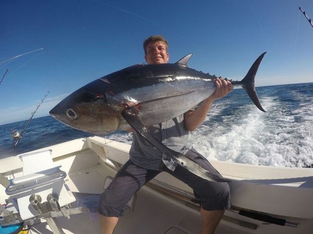 34 kg Albacore - Markus Kröne from Germany on the boat Cavalier Cavalier & Blue Marlin Sport Fishing Gran Canaria