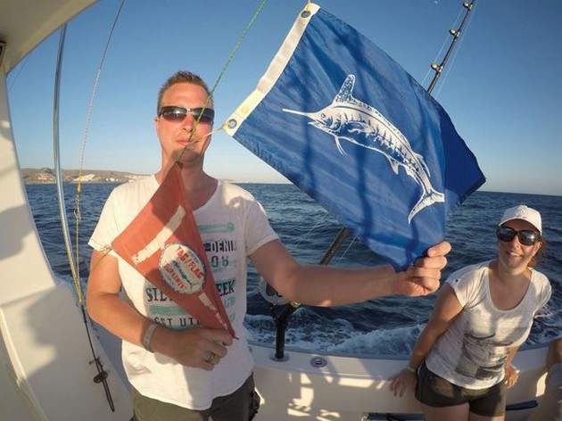 Erwin Rijkse uit Holland released een Witte Marlijn Cavalier & Blue Marlin Sport Fishing Gran Canaria