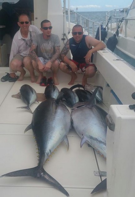 Well done - Danny,  Adam and Barry Rudge.  Congratulations Guys Cavalier & Blue Marlin Sport Fishing Gran Canaria