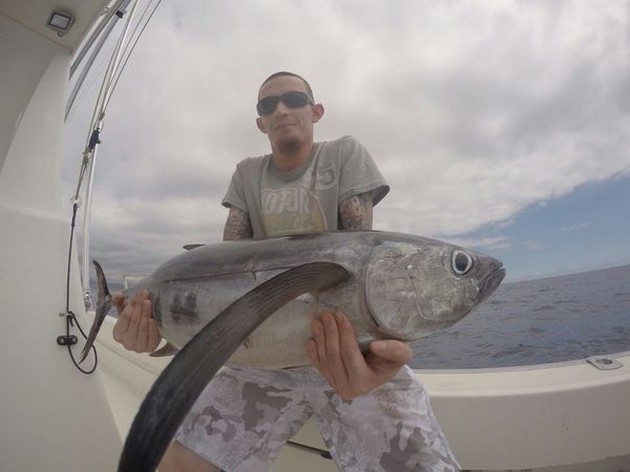 Albacore Tuna - Adam Rudge caught this Alabore on his 30th birthday Cavalier & Blue Marlin Sport Fishing Gran Canaria