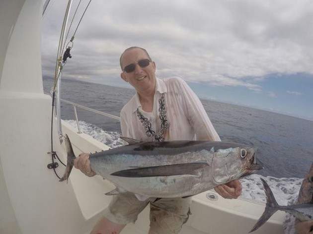 Albacore - Barry Rudge on the boat Cavalier Cavalier & Blue Marlin Sport Fishing Gran Canaria