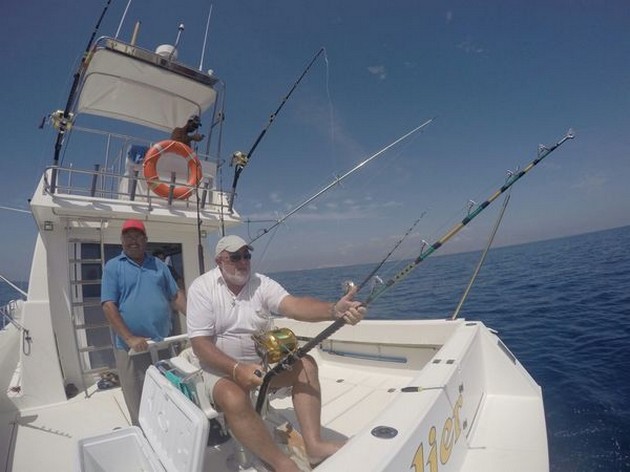 Wahoo fångad av den holländska sportfiskaren Johan Cavalier & Blue Marlin Sport Fishing Gran Canaria