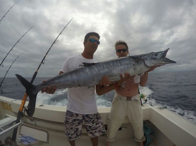 Wahoo caught by Alexander Hanika Cavalier & Blue Marlin Sport Fishing Gran Canaria