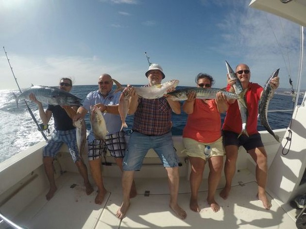 Satisfied fishermen - Satisfied anglers on board of the Cavalier Cavalier & Blue Marlin Sport Fishing Gran Canaria