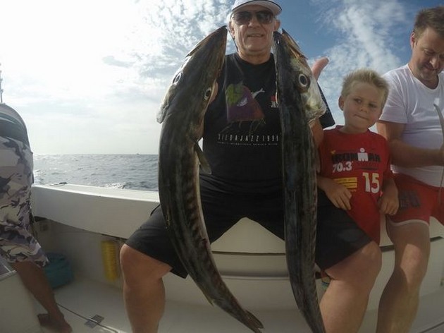 Well done - Satisfied anglers onboard of the Cavalier Cavalier & Blue Marlin Sport Fishing Gran Canaria