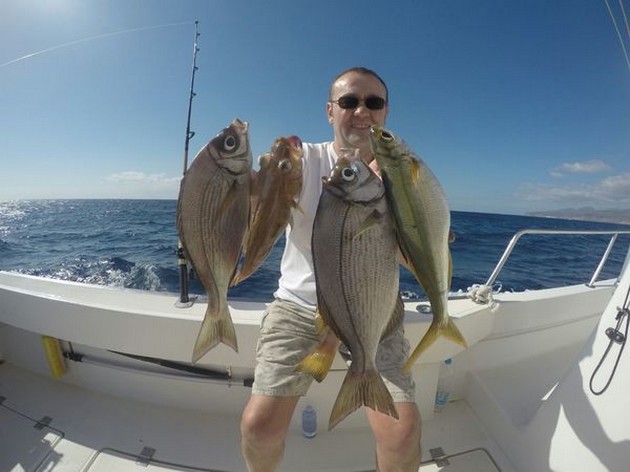 Well done - Ian Stowe from England Cavalier & Blue Marlin Sport Fishing Gran Canaria