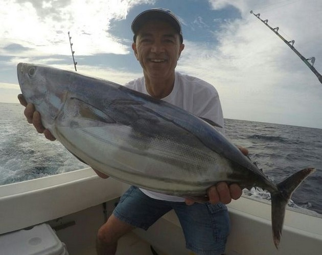 Great fishing day with Albacore and large Skipjacks Cavalier & Blue Marlin Sport Fishing Gran Canaria
