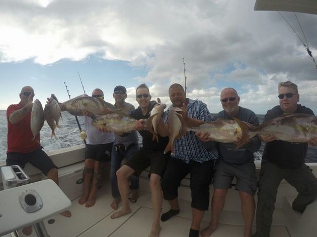 Great catches of Amberjacks and Red Snappers on the Cavalier Cavalier & Blue Marlin Sport Fishing Gran Canaria
